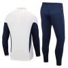 Italie Quarter Zip Ensemble Sweat d'Entraînement 2023-24 Blanche Pour Homme